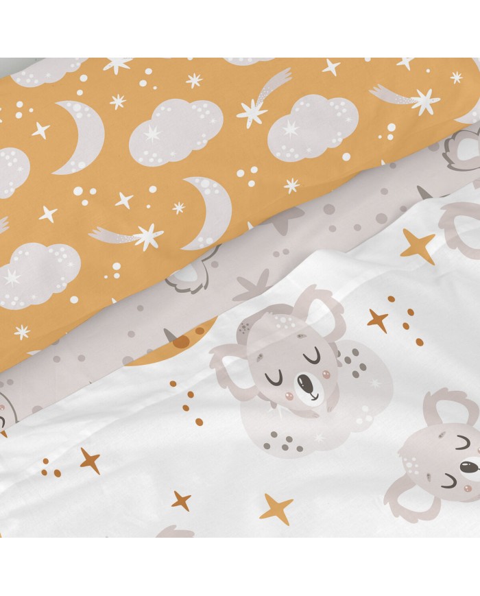 Set di Lenzuola HappyFriday Moshi Moshi Baby koala Multicolore Singolo 2 Pezzi Set di Lenzuola HappyFriday Moshi Moshi Baby koala Multicolore Singolo 2 Pezzi