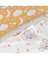 Set di Lenzuola HappyFriday Moshi Moshi Baby koala Multicolore Singolo 2 Pezzi Set di Lenzuola HappyFriday Moshi Moshi Baby koala Multicolore Singolo 2 Pezzi