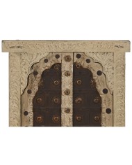 Decorazione da Parete Home ESPRIT Beige Naturale Finestra 45 X 5 X 51 cm Decorazione da Parete Home ESPRIT Beige Naturale Finestra 45 X 5 X 51 cm