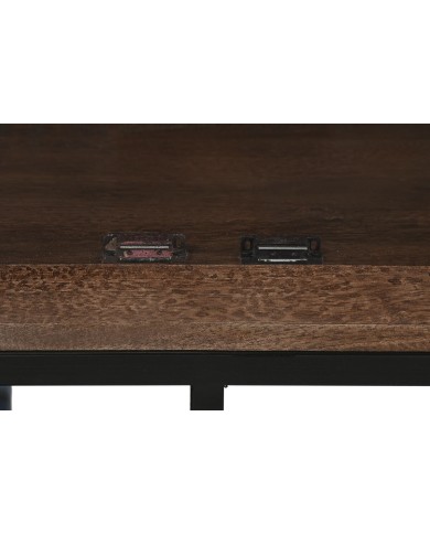 Armadio Home ESPRIT Naturale Legno Riciclato 45 x 90 x 180 cm