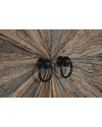 Armadio Home ESPRIT Naturale Legno Riciclato 45 x 90 x 180 cm