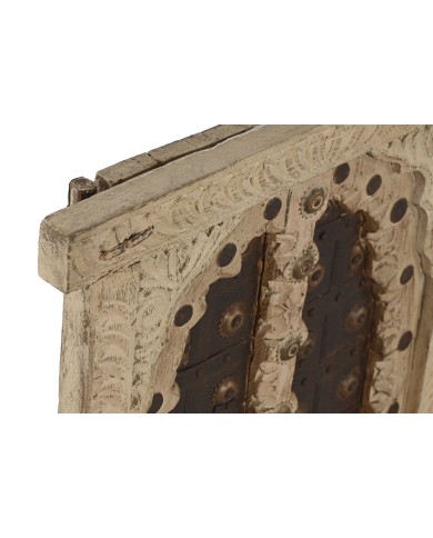 Decorazione da Parete Home ESPRIT Beige Naturale Finestra 45 X 5 X 51 cm