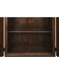 Armadio Home ESPRIT Naturale Legno Riciclato 45 x 90 x 180 cm