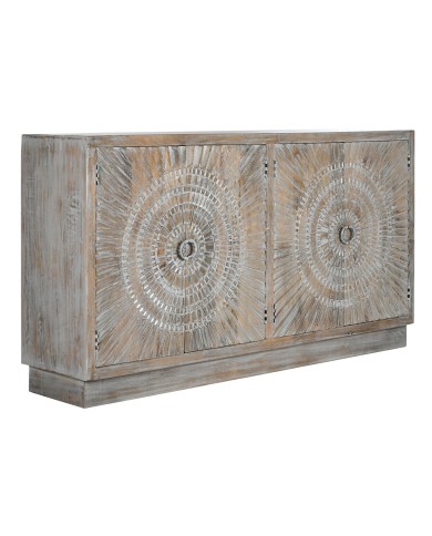 Credenza Home ESPRIT Bianco Legno di mango 180 X 40 X 96 cm