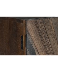 Armadio Home ESPRIT Naturale Legno Riciclato 45 x 90 x 180 cm