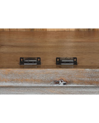 Credenza Home ESPRIT Bianco Legno di mango 180 X 40 X 96 cm