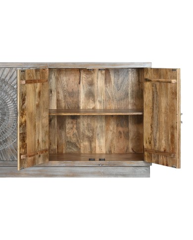 Credenza Home ESPRIT Bianco Legno di mango 180 X 40 X 96 cm