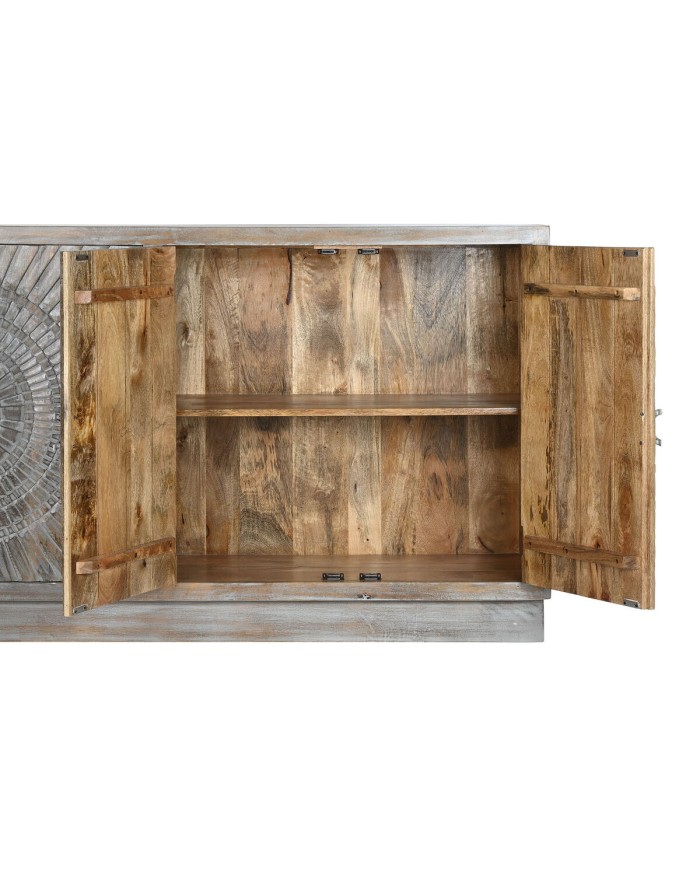 Credenza Home ESPRIT Bianco Legno di mango 180 X 40 X 96 cm Credenza Home ESPRIT Bianco Legno di mango 180 X 40 X 96 cm