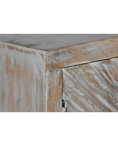 Credenza Home ESPRIT Bianco Legno di mango 180 X 40 X 96 cm