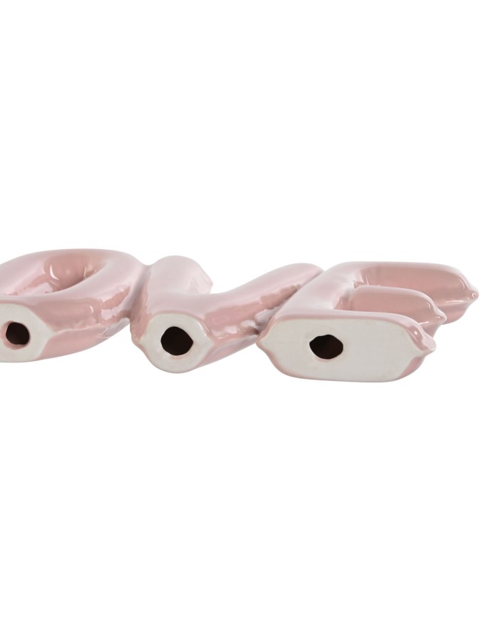 Statua Decorativa Home ESPRIT LOVE Giallo Rosa Per bambini 24 X 2,5 X 10 cm (2 Unità) Statua Decorativa Home ESPRIT LOVE Giallo Rosa Per bambini 24 X 2,5 X 10 cm (2 Unità)