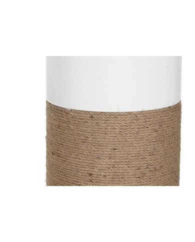 Lampada da Terra Home ESPRIT Bianco Marrone 220 V 50 X 50 X 139,5 cm