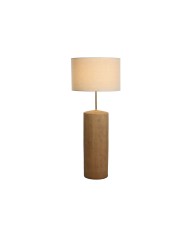 Lampada da Terra Home ESPRIT Marrone Beige 220 V 50 X 50 X 124,5 cm