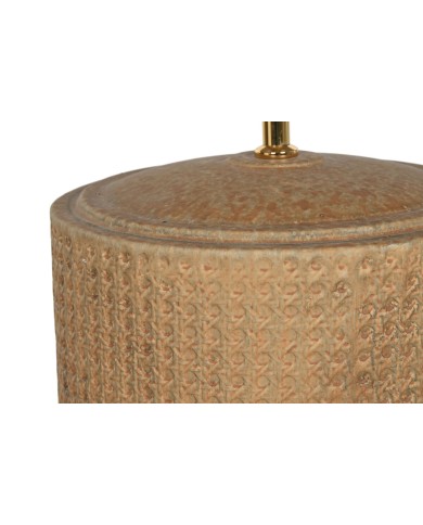 Lampada da Terra Home ESPRIT Marrone Beige 220 V 50 X 50 X 124,5 cm