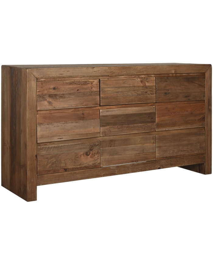 Cassettiera Home ESPRIT Naturale 161 X 48 X 90 cm