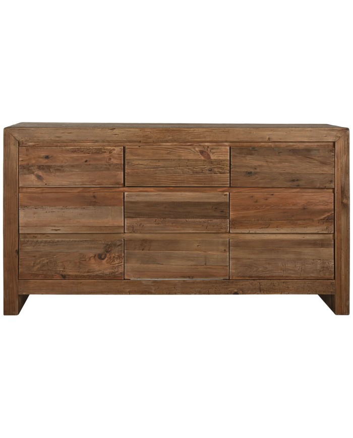 Cassettiera Home ESPRIT Naturale 161 X 48 X 90 cm