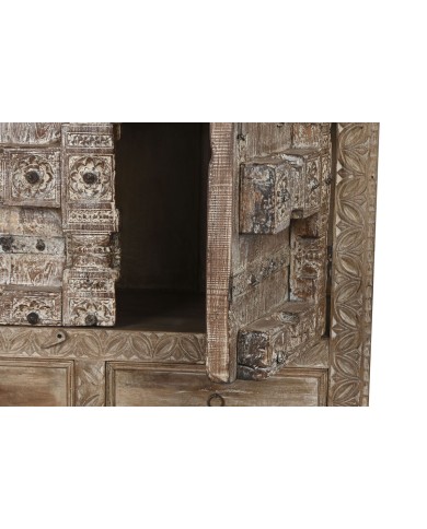 Armadio Home ESPRIT Naturale teak 122 X 51 X 216 cm