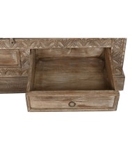 Armadio Home ESPRIT Naturale teak 122 X 51 X 216 cm
