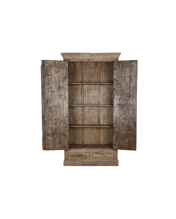 Armadio Home ESPRIT Naturale teak 122 X 51 X 216 cm