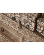 Armadio Home ESPRIT Naturale teak 122 X 51 X 216 cm