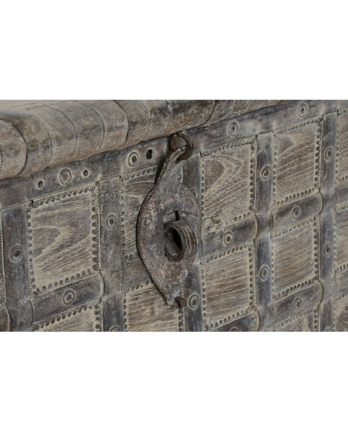 Forziere Home ESPRIT Naturale teak Pezzo unico 118 X 66 X 87 cm Forziere Home ESPRIT Naturale teak Pezzo unico 118 X 66 X 87 cm