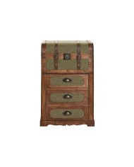 Cassettiera Home ESPRIT Verde Multicolore Tropicale 45 x 35 x 71,5 cm Cassettiera Home ESPRIT Verde Multicolore Tropicale 45 x 35 x 71,5 cm