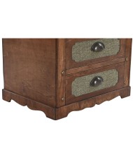 Cassettiera Home ESPRIT Verde Multicolore Tropicale 45 x 35 x 71,5 cm Cassettiera Home ESPRIT Verde Multicolore Tropicale 45 x 35 x 71,5 cm