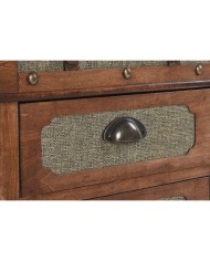 Cassettiera Home ESPRIT Verde Multicolore Tropicale 45 x 35 x 71,5 cm Cassettiera Home ESPRIT Verde Multicolore Tropicale 45 x 35 x 71,5 cm