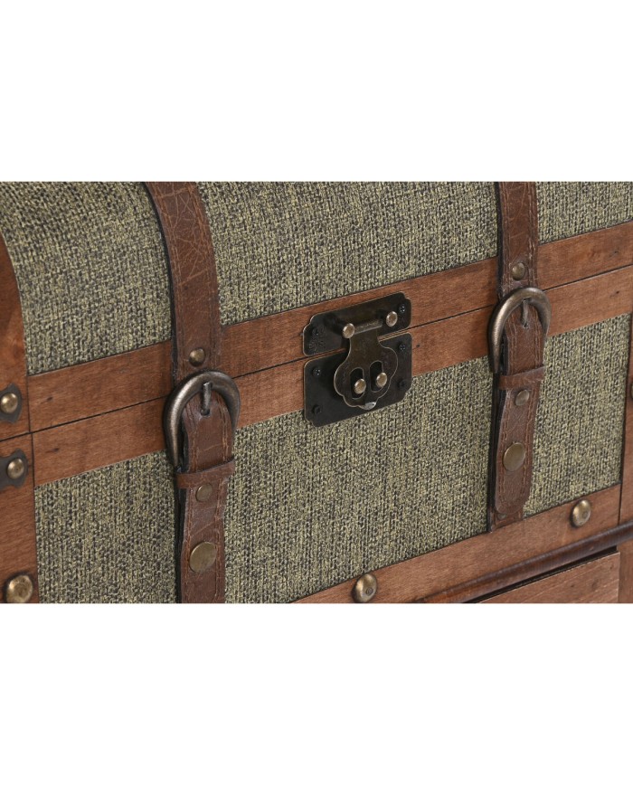 Cassettiera Home ESPRIT Verde Multicolore Tropicale 45 x 35 x 71,5 cm Cassettiera Home ESPRIT Verde Multicolore Tropicale 45 x 35 x 71,5 cm