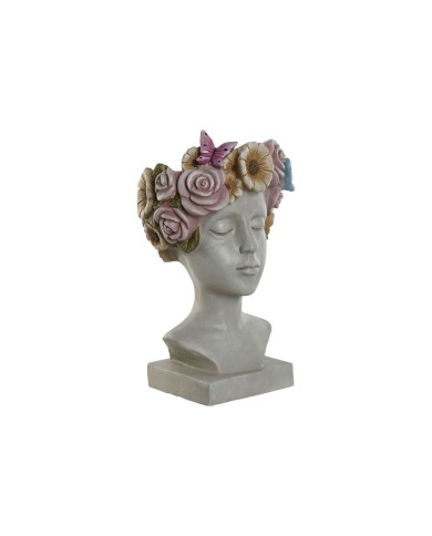 Vaso Home ESPRIT Grigio Multicolore Fibra Magnesio chica 32 x 28 x 53 cm Vaso Home ESPRIT Grigio Multicolore Fibra Magnesio chica 32 x 28 x 53 cm