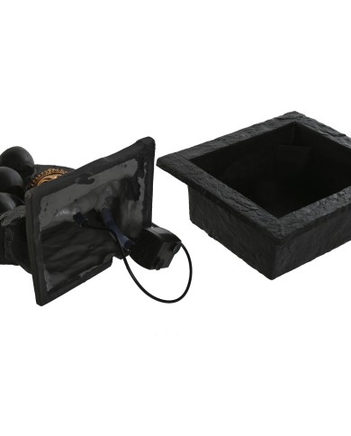 Fontana da giardino Home ESPRIT Resina Buddha Orientale 21 x 19 x 27 cm (2 Unità) Fontana da giardino Home ESPRIT Resina Buddha Orientale 21 x 19 x 27 cm (2 Unità)