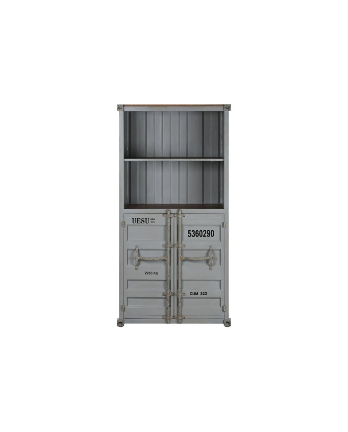 Scaffale Home ESPRIT Grigio Blu cielo Metallo Legno MDF 87 x 44 x 168,5 cm