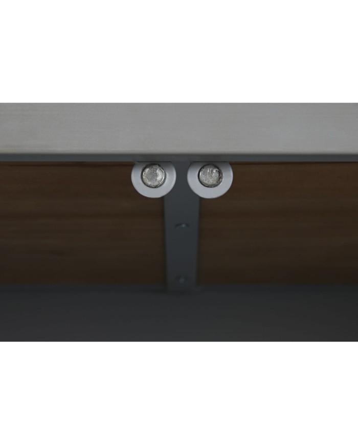 Scaffale Home ESPRIT Grigio Blu cielo Metallo Legno MDF 87 x 44 x 168,5 cm