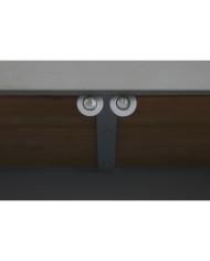 Scaffale Home ESPRIT Grigio Blu cielo Metallo Legno MDF 87 x 44 x 168,5 cm