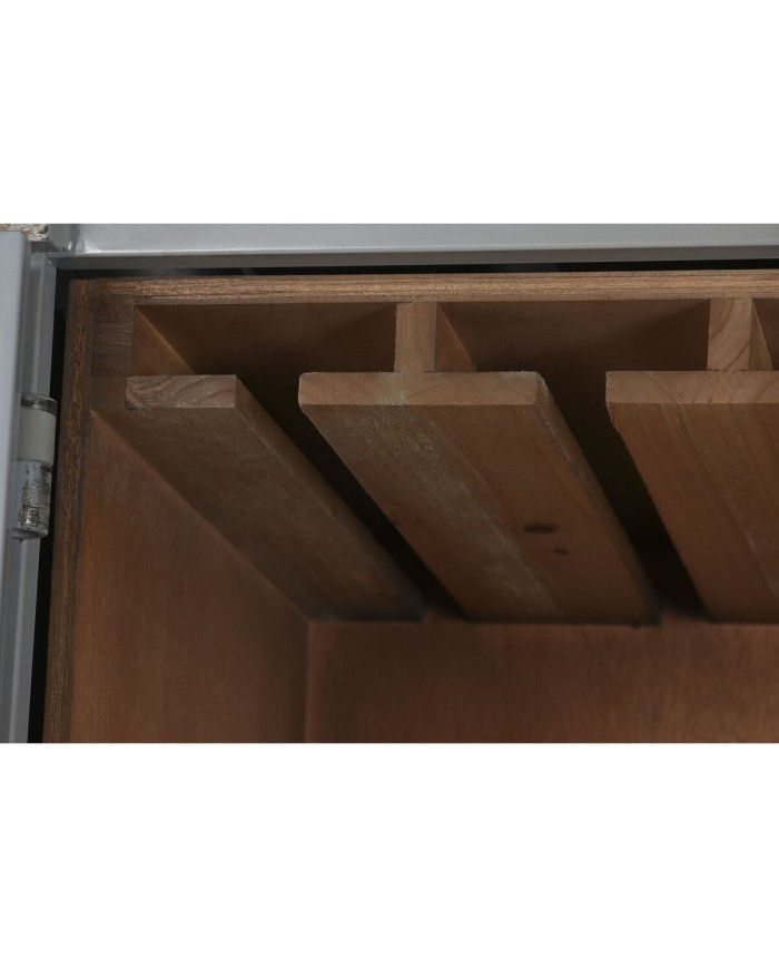 Portabottiglie Home ESPRIT Blu cielo 76,5 x 41 x 157,5 cm