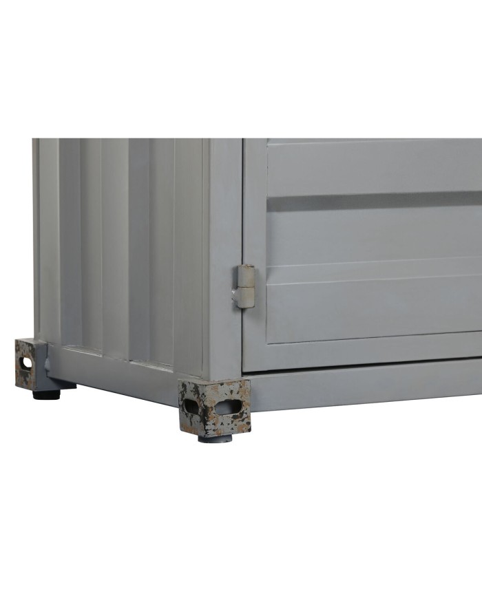 Scaffale Home ESPRIT Grigio Blu cielo Metallo Legno MDF 87 x 44 x 168,5 cm