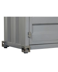 Scaffale Home ESPRIT Grigio Blu cielo Metallo Legno MDF 87 x 44 x 168,5 cm