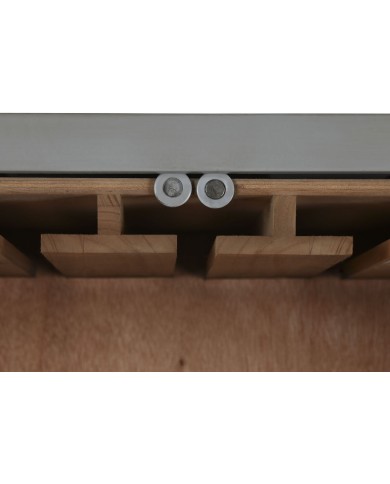 Portabottiglie Home ESPRIT Blu cielo 76,5 x 41 x 157,5 cm