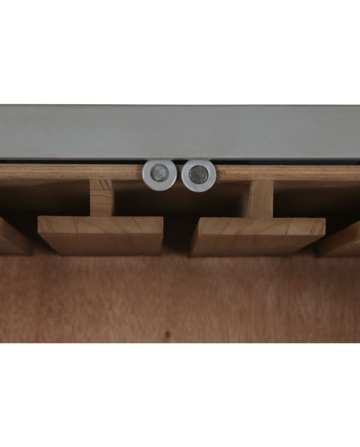 Portabottiglie Home ESPRIT Blu cielo 76,5 x 41 x 157,5 cm