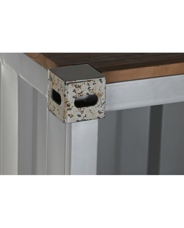 Scaffale Home ESPRIT Grigio Blu cielo Metallo Legno MDF 87 x 44 x 168,5 cm