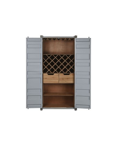 Portabottiglie Home ESPRIT Blu cielo 76,5 x 41 x 157,5 cm