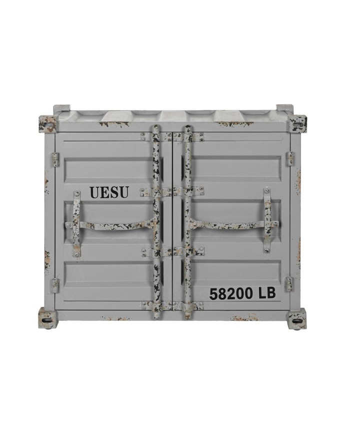 Portabottiglie Home ESPRIT Grigio Blu cielo 77 x 41 x 64 cm Portabottiglie Home ESPRIT Grigio Blu cielo 77 x 41 x 64 cm