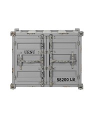 Portabottiglie Home ESPRIT Grigio Blu cielo 77 x 41 x 64 cm Portabottiglie Home ESPRIT Grigio Blu cielo 77 x 41 x 64 cm