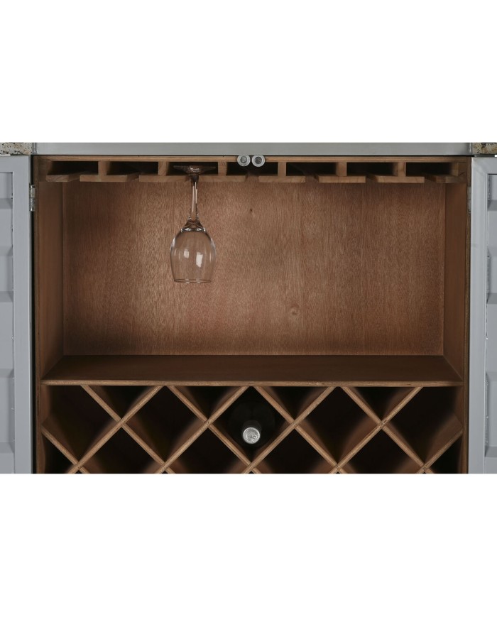 Portabottiglie Home ESPRIT Blu cielo 76,5 x 41 x 157,5 cm