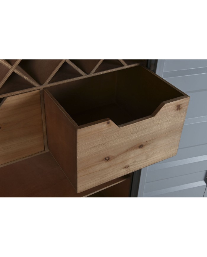 Portabottiglie Home ESPRIT Blu cielo 76,5 x 41 x 157,5 cm