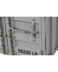 Portabottiglie Home ESPRIT Grigio Blu cielo 77 x 41 x 64 cm Portabottiglie Home ESPRIT Grigio Blu cielo 77 x 41 x 64 cm