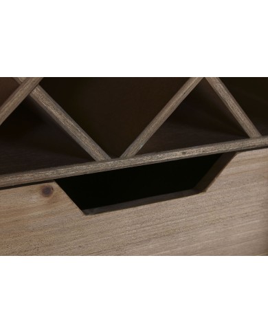 Portabottiglie Home ESPRIT Blu cielo 76,5 x 41 x 157,5 cm