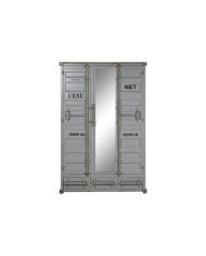 Armadio Home ESPRIT Container Blu cielo Metallo 112 x 46 x 174 cm