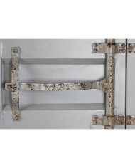 Armadio Home ESPRIT Container Blu cielo Metallo 112 x 46 x 174 cm