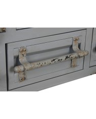 Armadio Home ESPRIT Container Blu cielo Metallo 112 x 46 x 174 cm