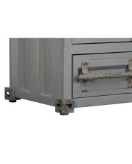 Armadio Home ESPRIT Container Blu cielo Metallo 112 x 46 x 174 cm